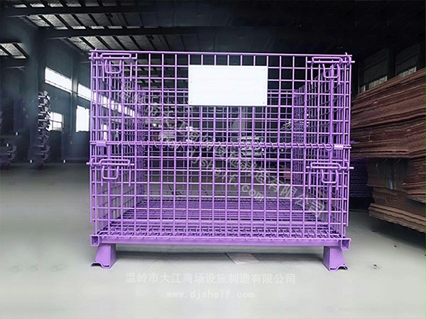 喷塑仓储笼-紫色