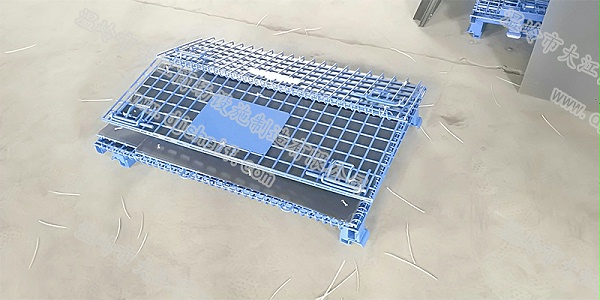 PVC喷塑角铁仓储笼
